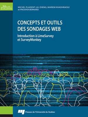 cover image of Concepts et outils des sondages Web